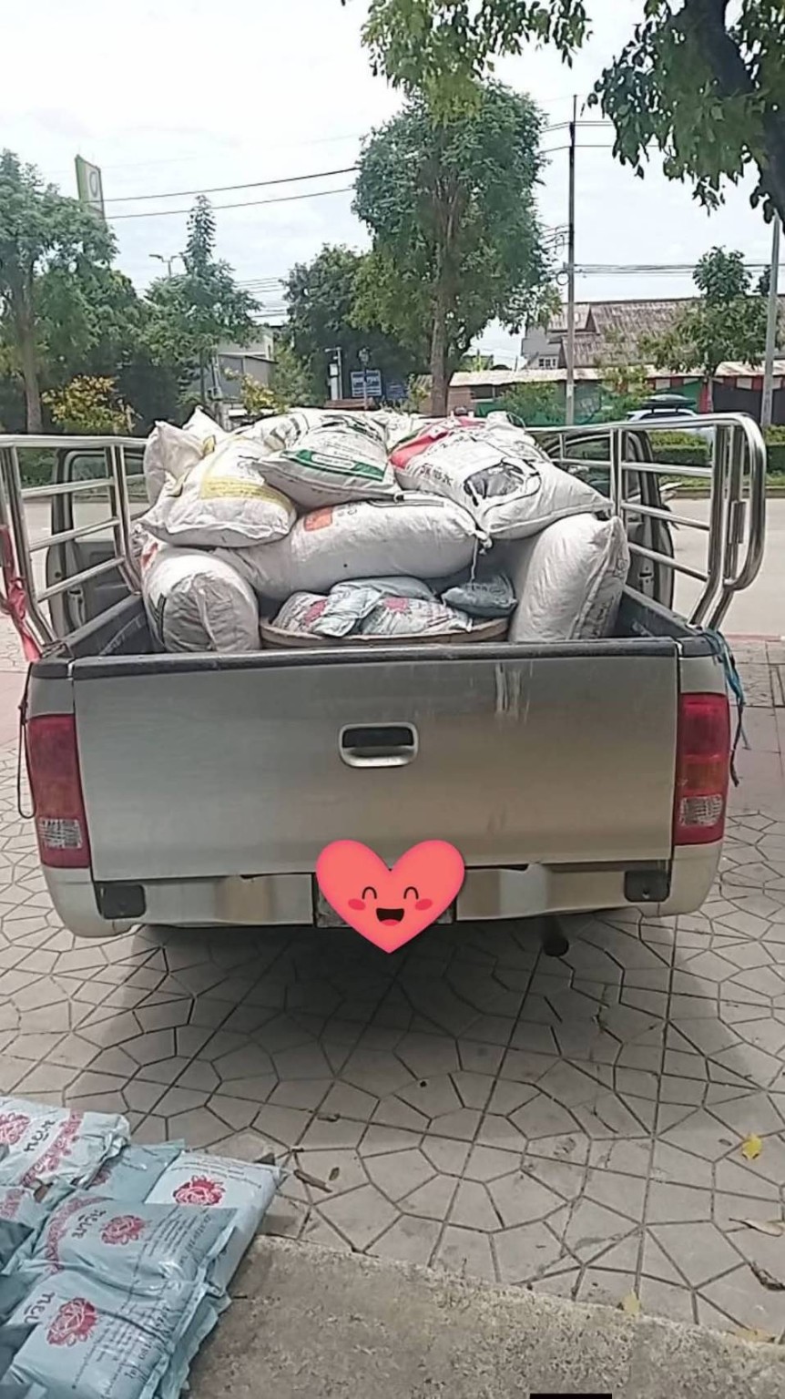 รถรับส่งวัสดุปลูก