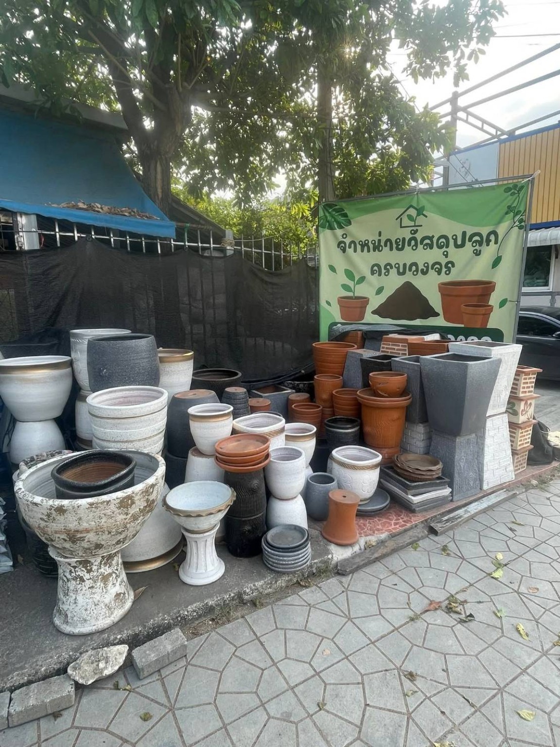 กระถางต้นไม้หลายขนาด